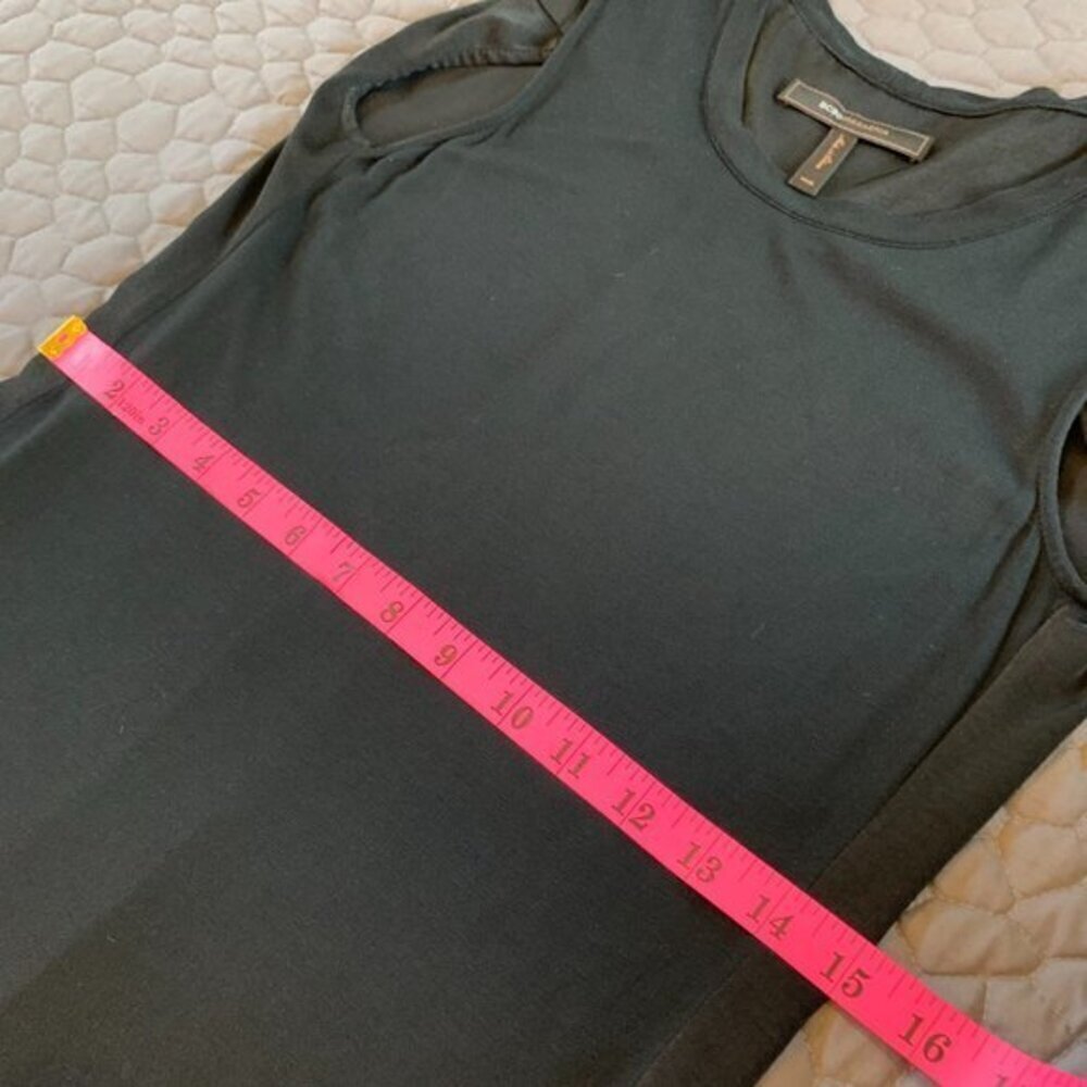 BCBGMaxAzria Miranda Tunic Dress Ruffle Bottom - Picture 6 of 9